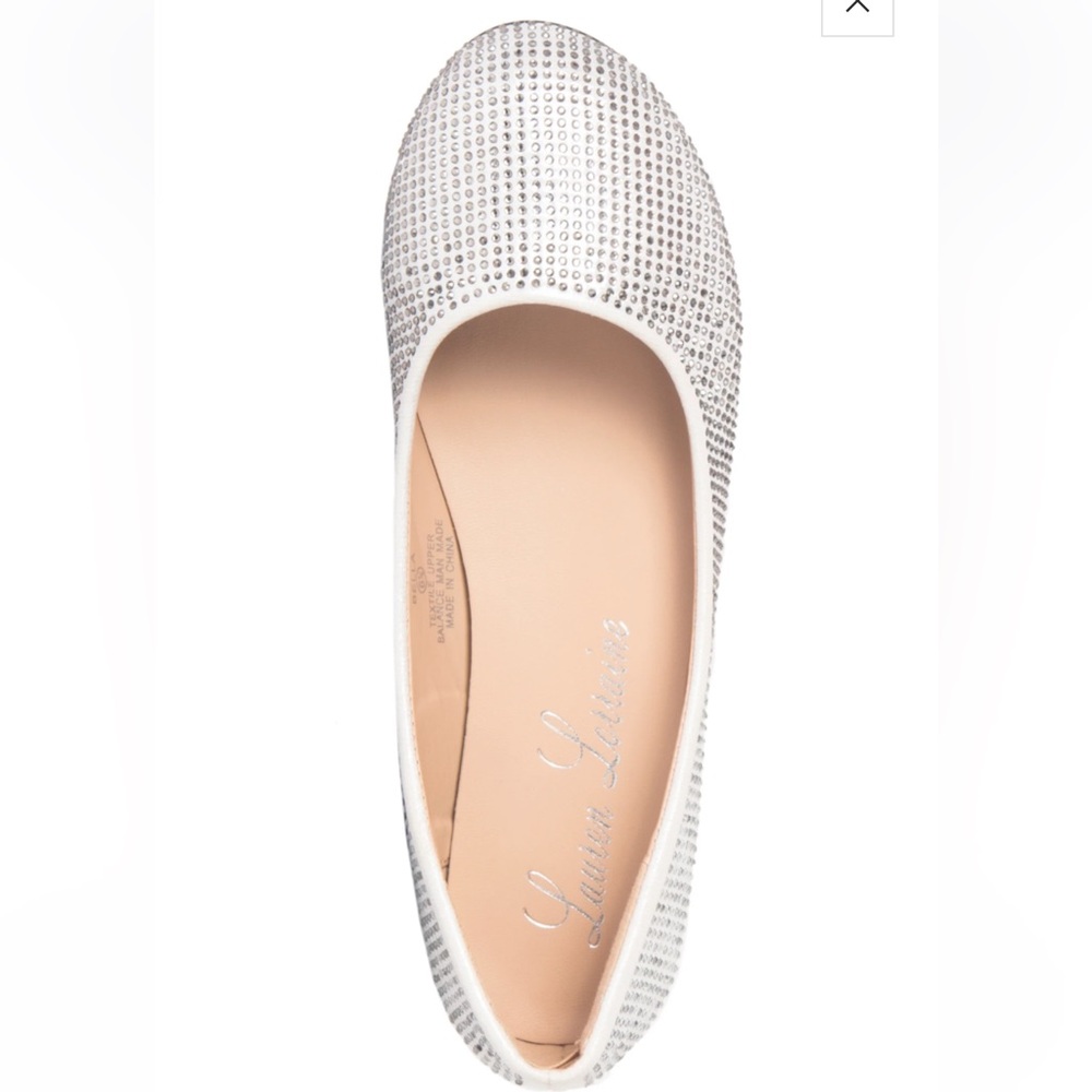Beautiful diamond silver flats - Picture 5 of 11